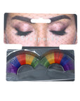 Pestañas Postizas Multicolor con Brillo – Estilo Festivo