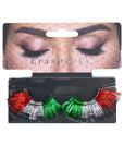 Pestañas Postizas Multicolor con Brillo – Estilo Festivo