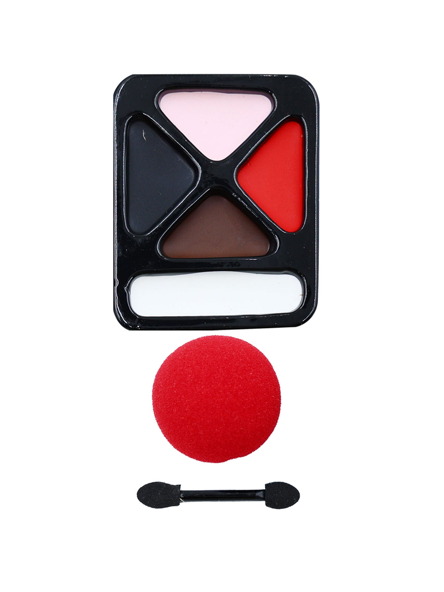 Kit de Maquillaje Payaso – con Nariz Esponja y Aplicador
