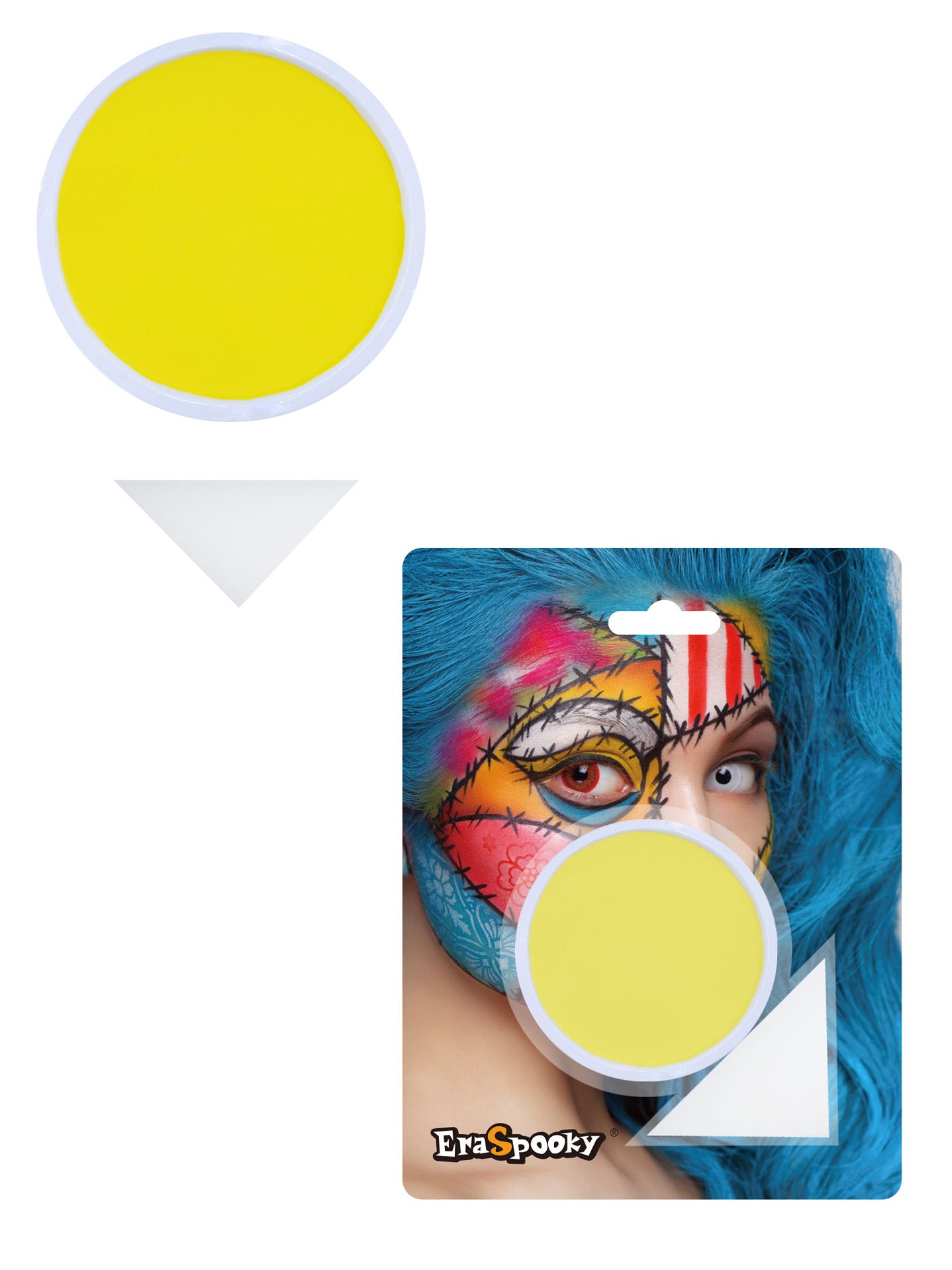 Maquillaje Facial en Crema con Esponja Triangular