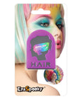 Tiza de Color para el Cabello con Aplicador en Clip
