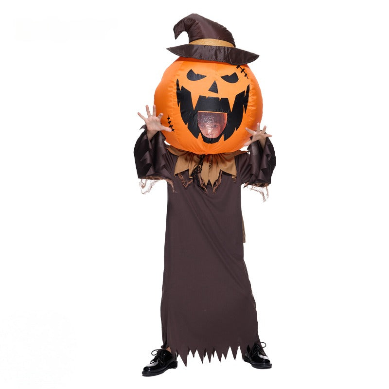 Traje Hinchable Calabaza Hechicera – Diversión XL para Halloween
