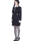 Disfraz de Chica Oscura Estilo Wednesday Addams