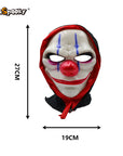 Máscara Payaso Siniestro con Capucha – Sonrisa que da escalofríos