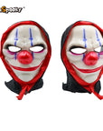 Máscara Payaso Siniestro con Capucha – Sonrisa que da escalofríos