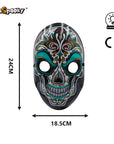 Máscara Calavera de Azúcar – Fiesta del Día de Muertos
