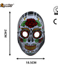 Máscara Calavera de Azúcar – Fiesta del Día de Muertos