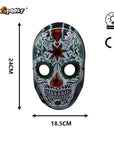 Máscara Calavera de Azúcar – Fiesta del Día de Muertos