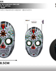 Máscara Calavera de Azúcar – Fiesta del Día de Muertos