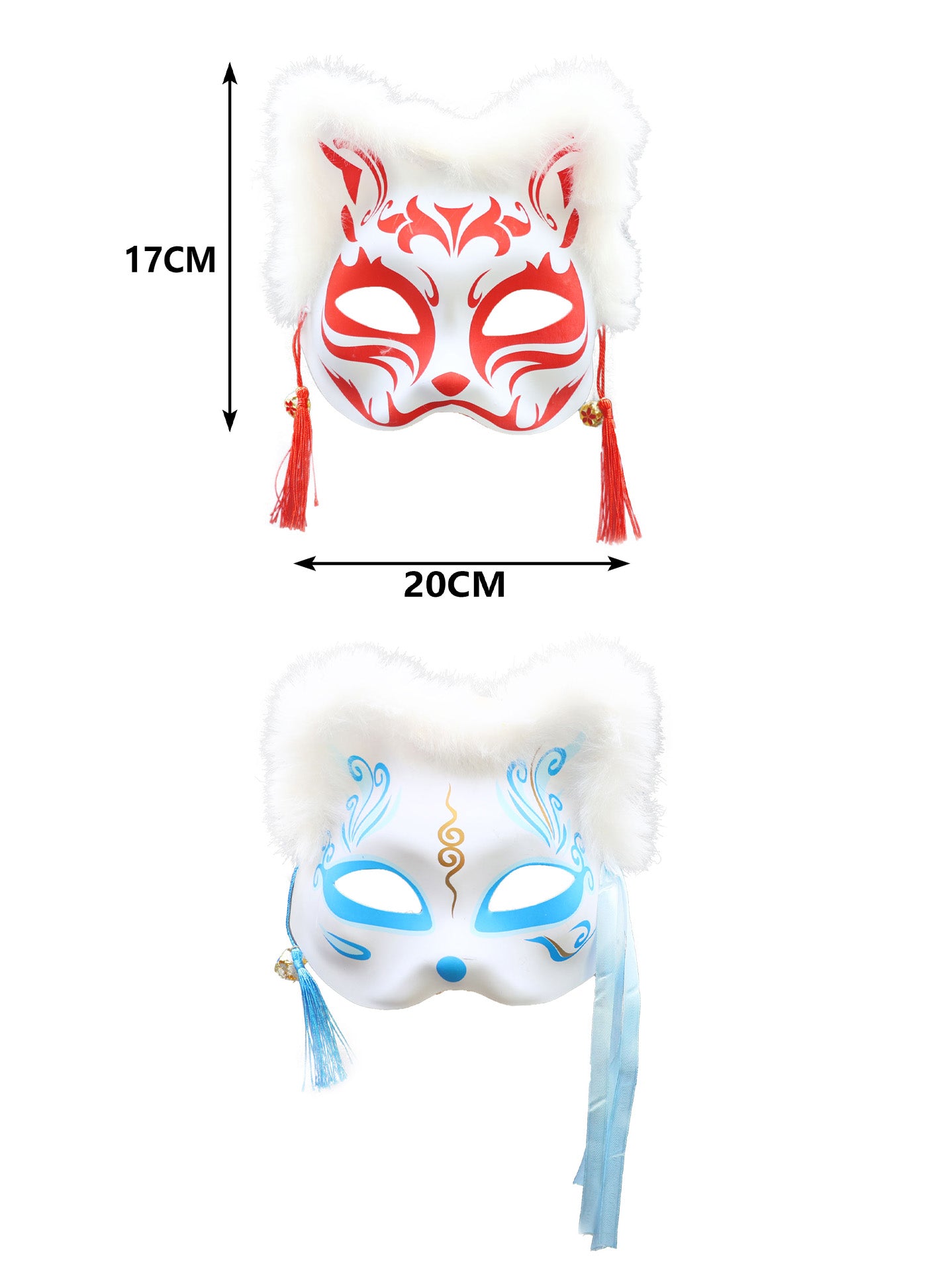 Máscara de kitsune