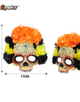 Máscara Calavera Floral – Fiesta de Colores