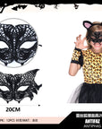 Antifaz de Encaje Calado – Mascarada Elegante