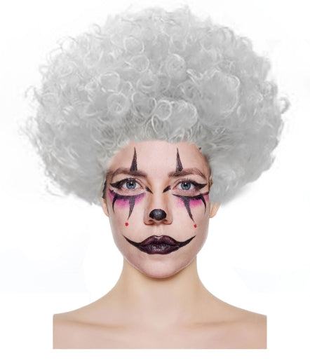 Peluca Rizada Tipo Afro – Volumen Instantáneo