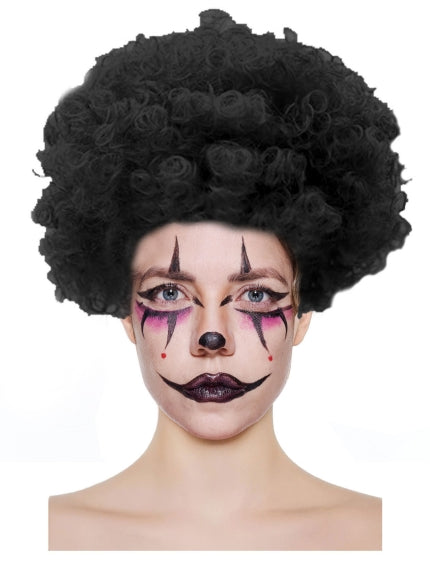 Peluca Rizada Tipo Afro – Volumen Instantáneo