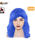 Peluca corta con flequillo – Estilo bob clásico