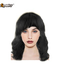 Peluca corta con flequillo – Estilo bob clásico