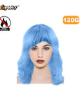 Peluca corta con flequillo – Estilo bob clásico