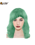 Peluca corta con flequillo – Estilo bob clásico