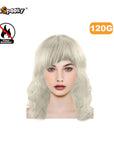 Peluca corta con flequillo – Estilo bob clásico