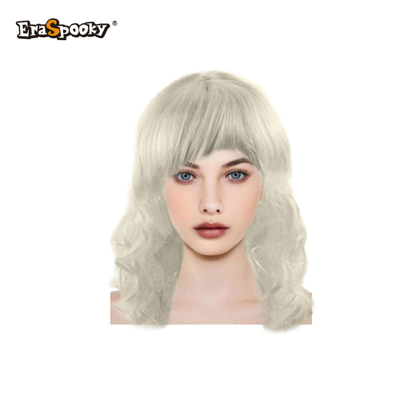 Peluca corta con flequillo – Estilo bob clásico
