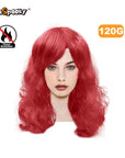 Peluca corta con flequillo – Estilo bob clásico