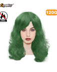 Peluca corta con flequillo – Estilo bob clásico