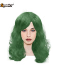 Peluca corta con flequillo – Estilo bob clásico