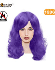 Peluca corta con flequillo – Estilo bob clásico