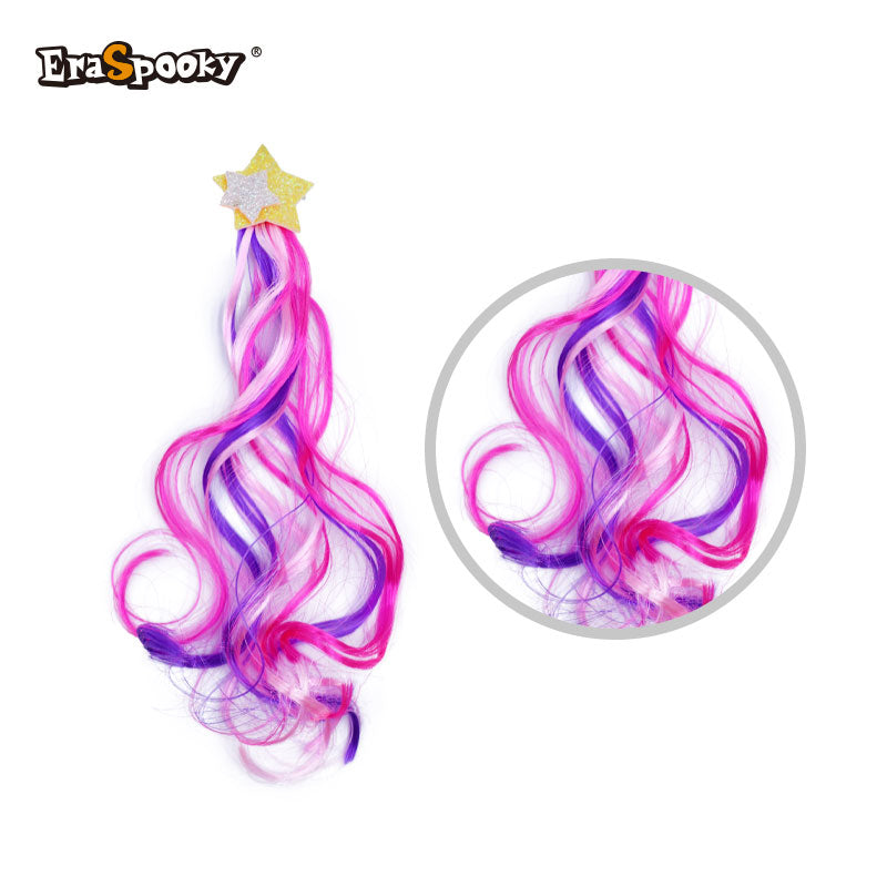 Extensión de Mechas con Clip y Calavera – Accesorio Halloween