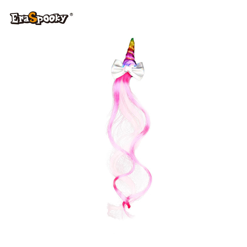 Extensión de Mechas con Clip y Calavera – Accesorio Halloween