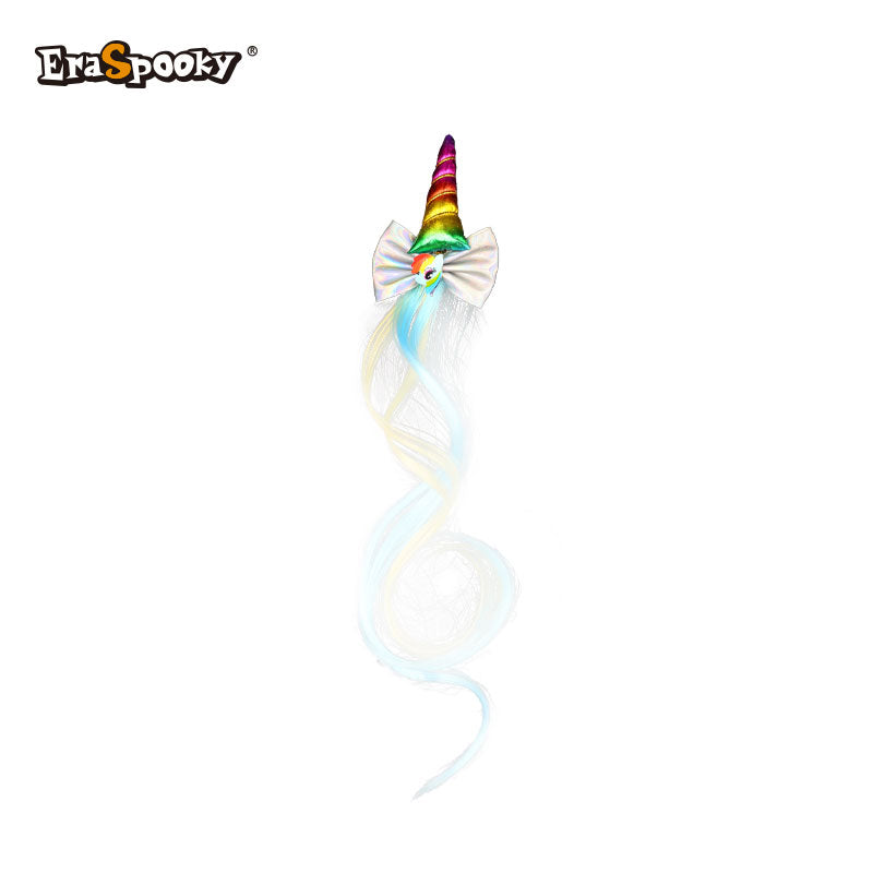 Extensión de Mechas con Clip y Calavera – Accesorio Halloween