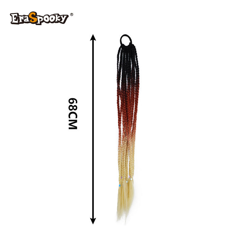 Coleta Trenzada con Anilla – 68 cm