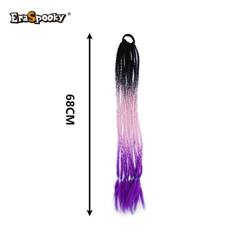 Coleta Trenzada con Anilla – 68 cm