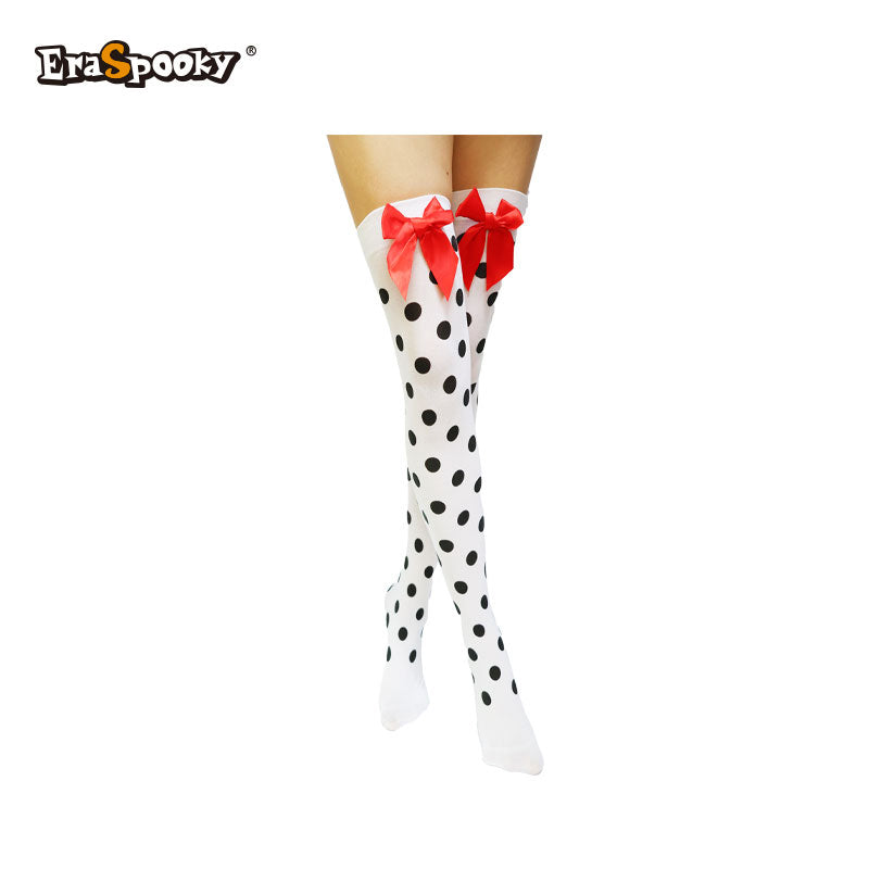 Medias altas con estampado esquelético – Halloween &amp; Cosplay