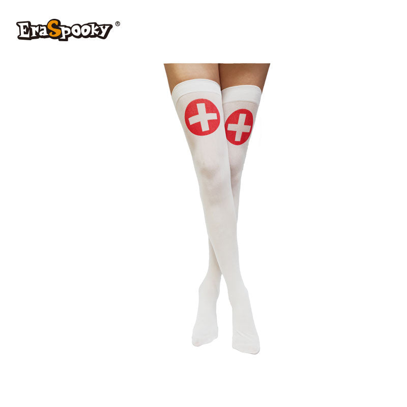 Medias altas “Salpicaduras” – Halloween &amp; Cosplay