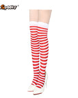 Pantimedias a rayas – Estilo Halloween