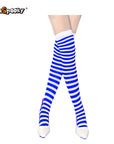 Pantimedias a rayas – Estilo Halloween