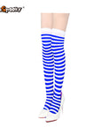 Pantimedias a rayas – Estilo Halloween