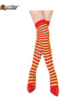Pantimedias a rayas – Estilo Halloween