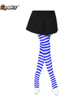Pantimedias a rayas – Estilo Halloween