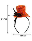Diadema Sombrerito Telaraña – Toque de bruja al instante