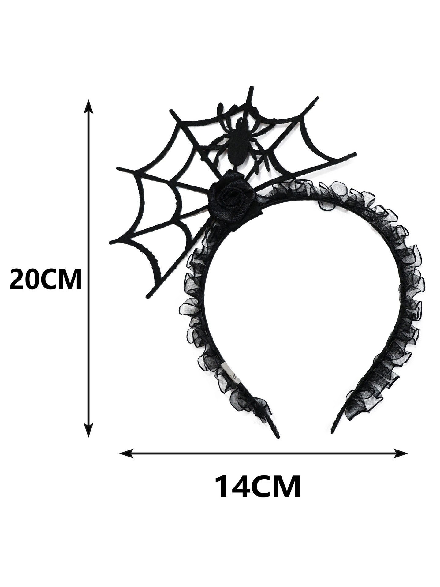 Diadema con Araña – Toque Espeluznante para Halloween
