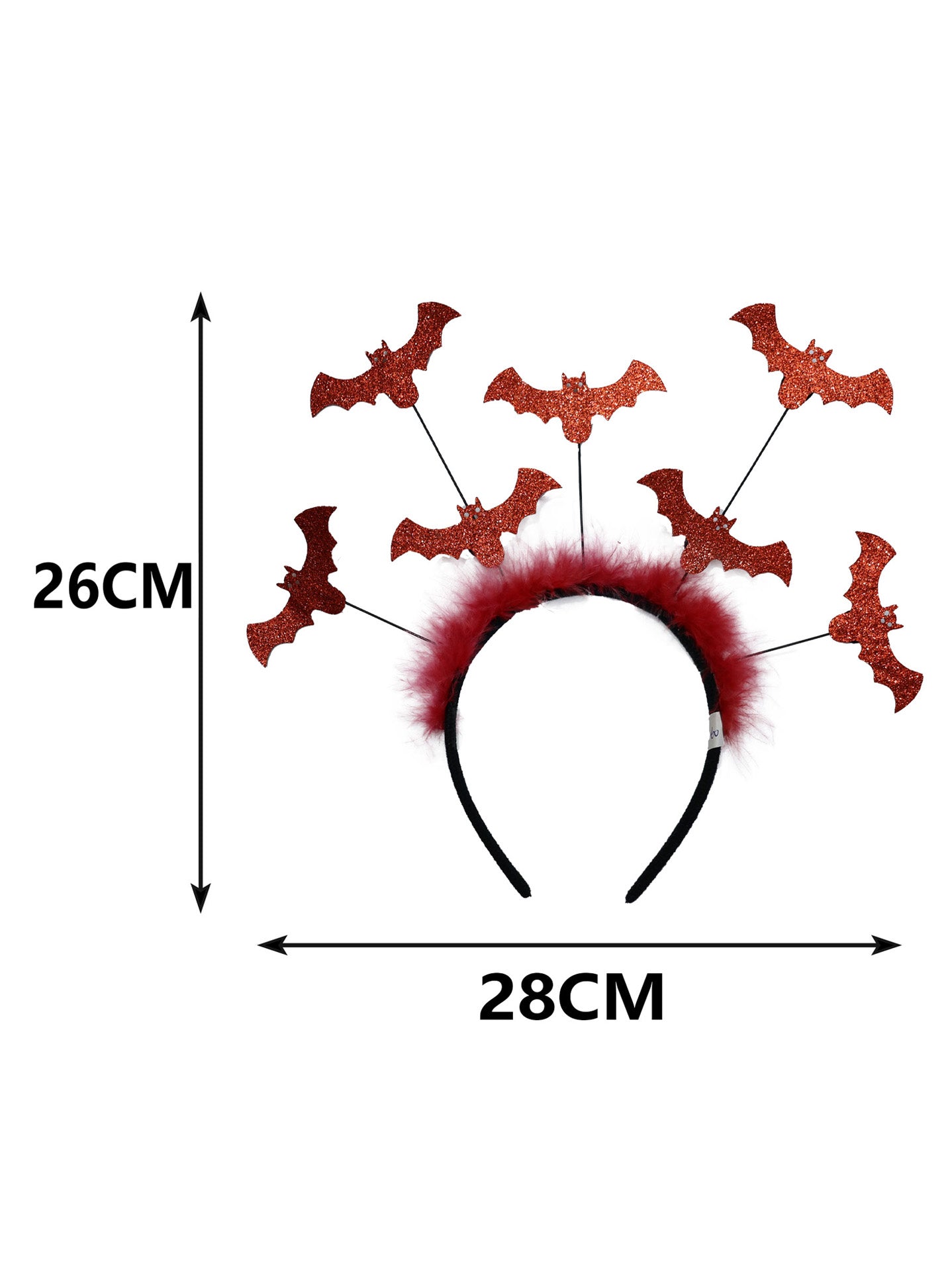 Diadema de Murciélagos y – Accesorio Elegante para Halloween