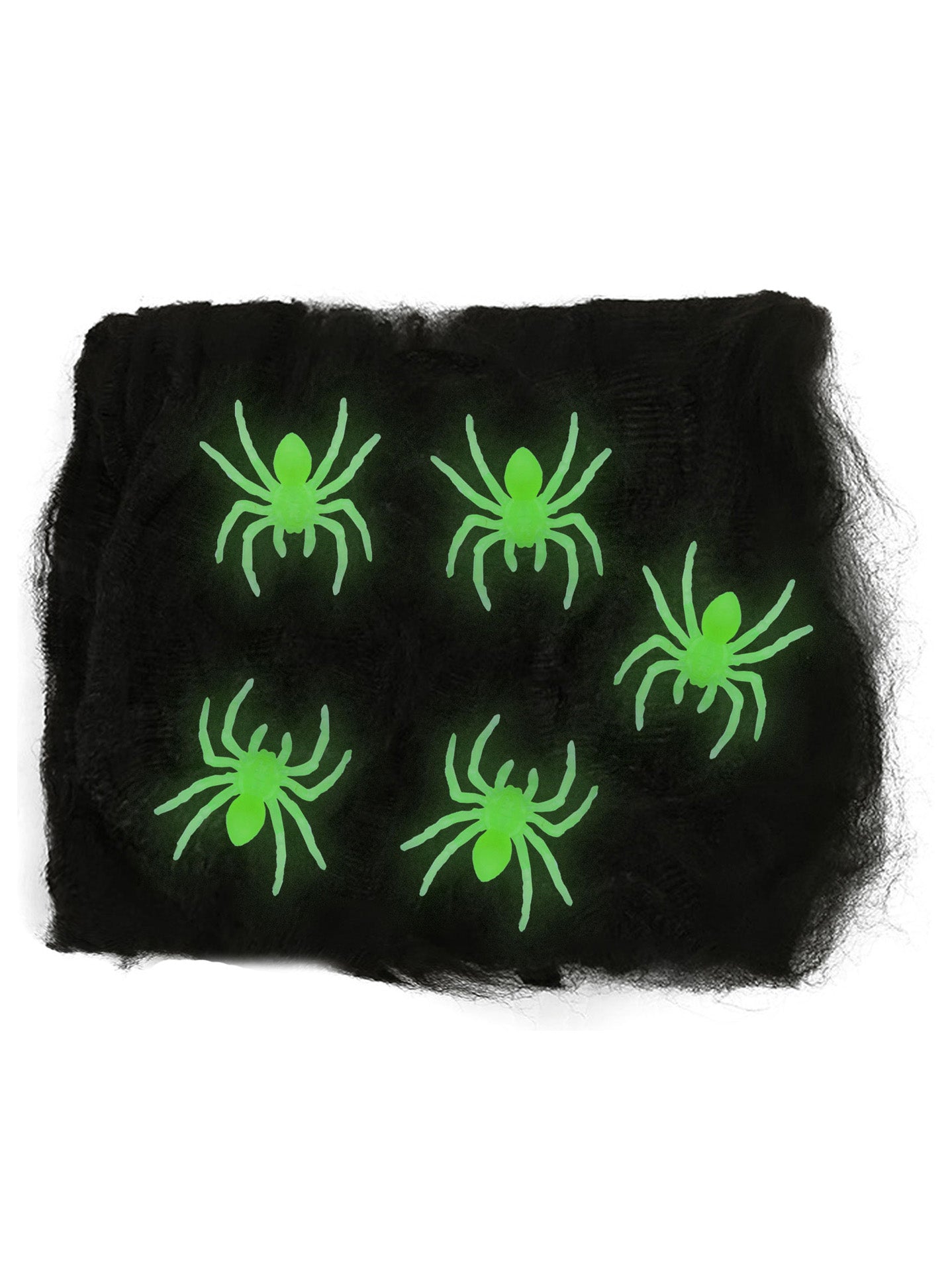 Tela de Araña Decorativa con Arañas – Ideal para Halloween