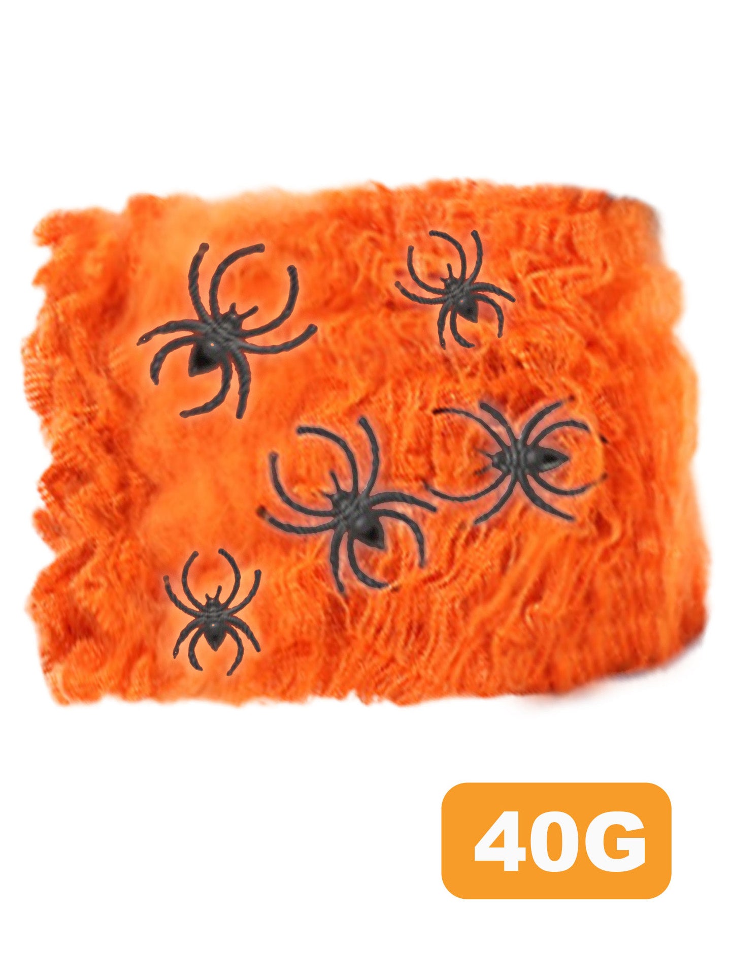 Tela de Araña Decorativa con Arañas – Ideal para Halloween