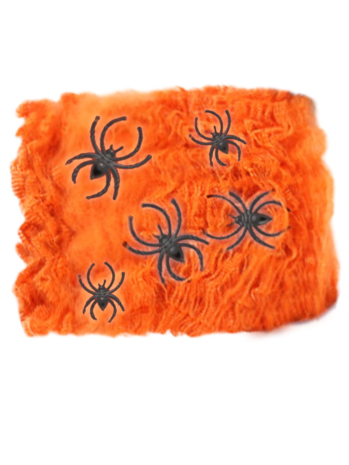Tela de Araña Decorativa con Arañas – Ideal para Halloween