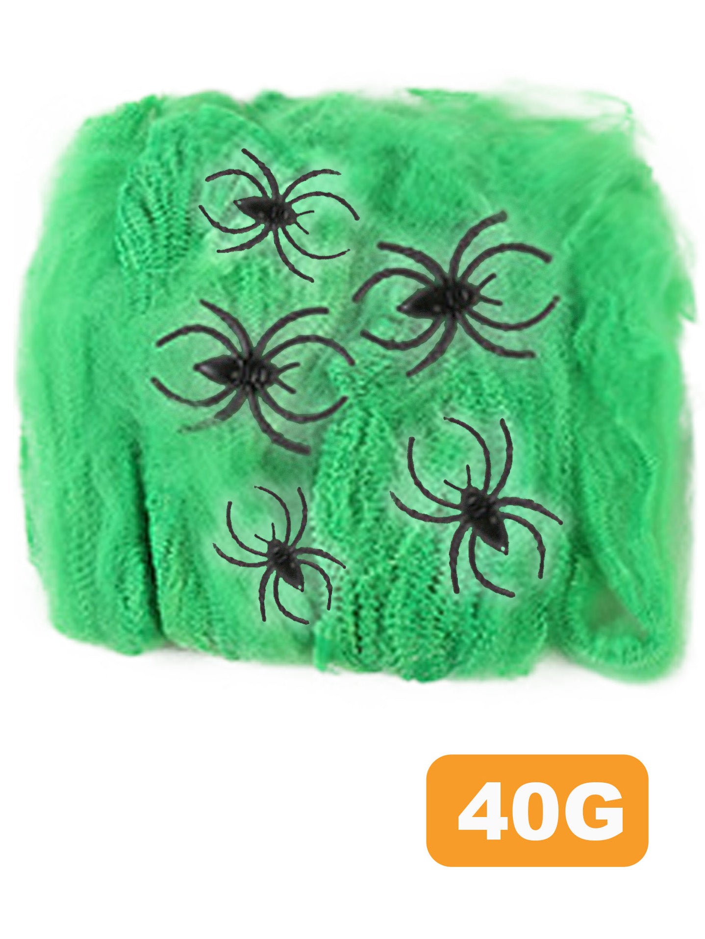 Tela de Araña Decorativa con Arañas – Ideal para Halloween
