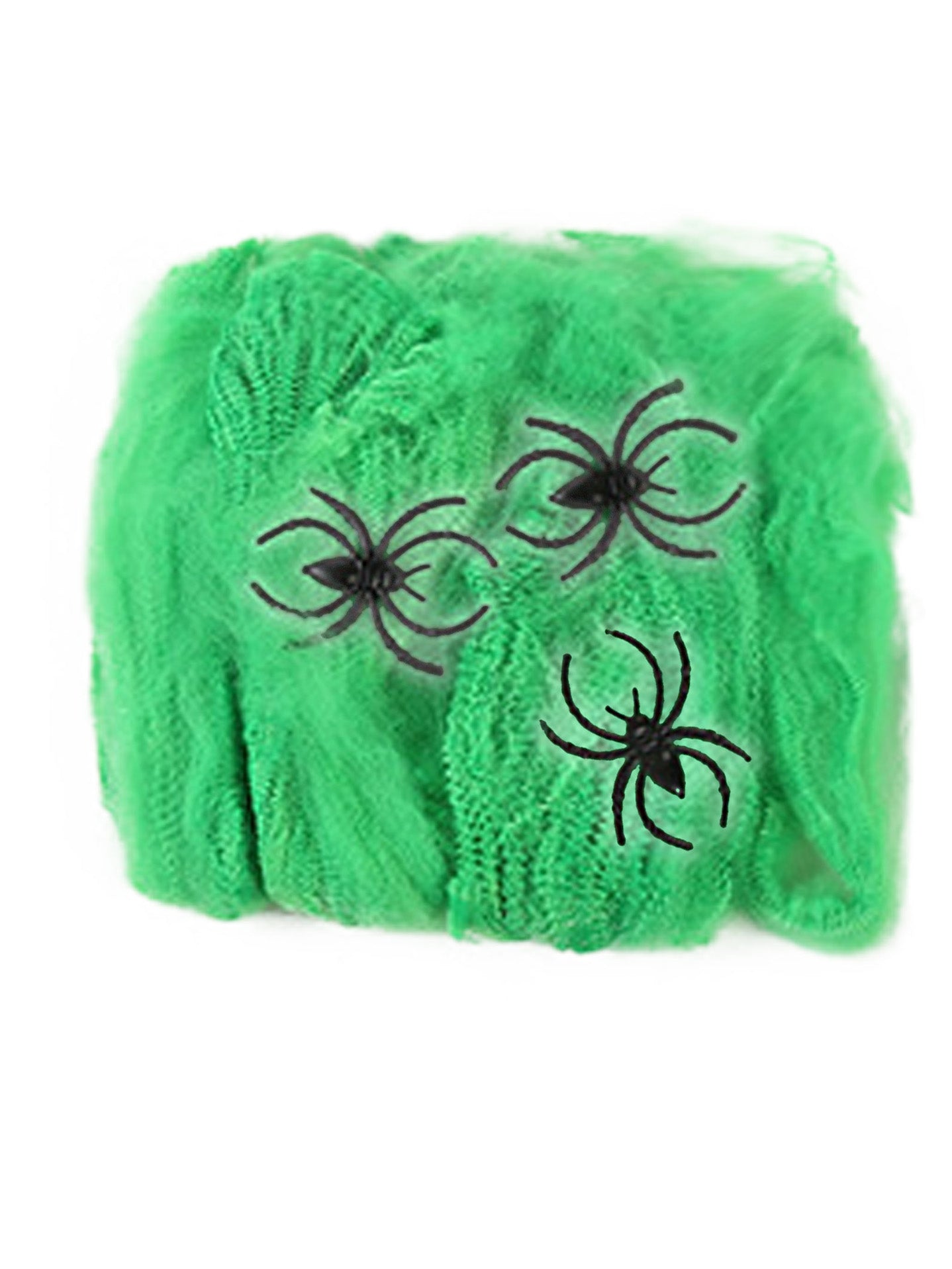 Tela de Araña Decorativa con Arañas – Ideal para Halloween