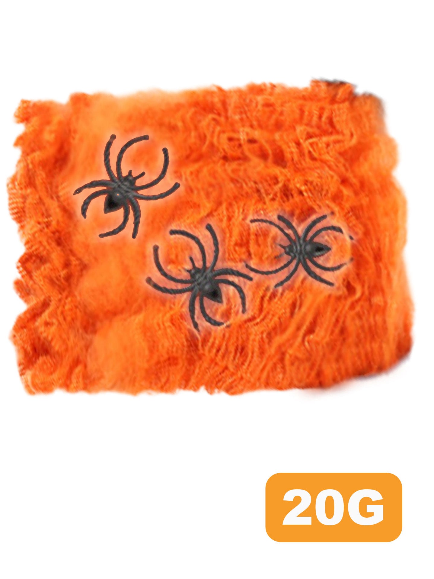 Tela de Araña Decorativa con Arañas – Ideal para Halloween