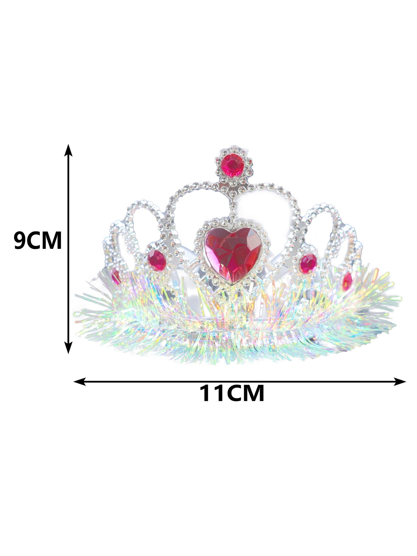 Corona de princesa con diamantes